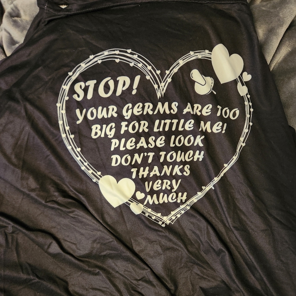 No Touch Sign Car Seat Cover for Babies, Mom Nursing Covers Breastfeeding